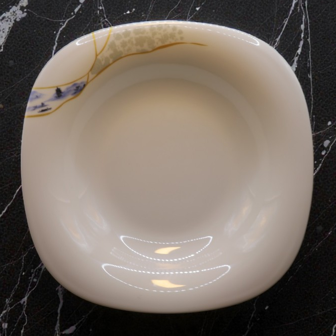 Đĩa Phíp Hoa Phương Đông Bo Melamine Cao Cấp A109-9