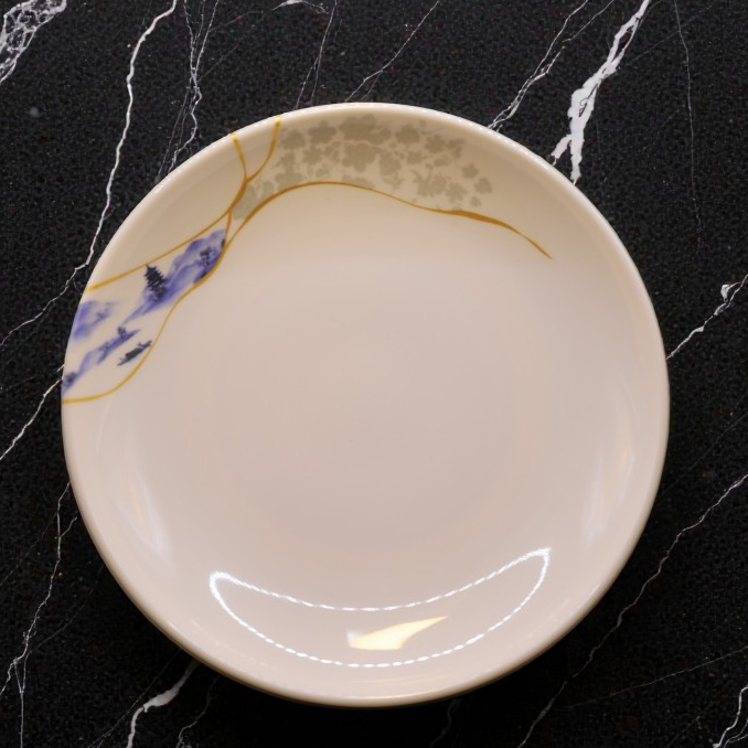 Đĩa Hoa Sâu Lòng Phương Đông Melamine 318-8.5